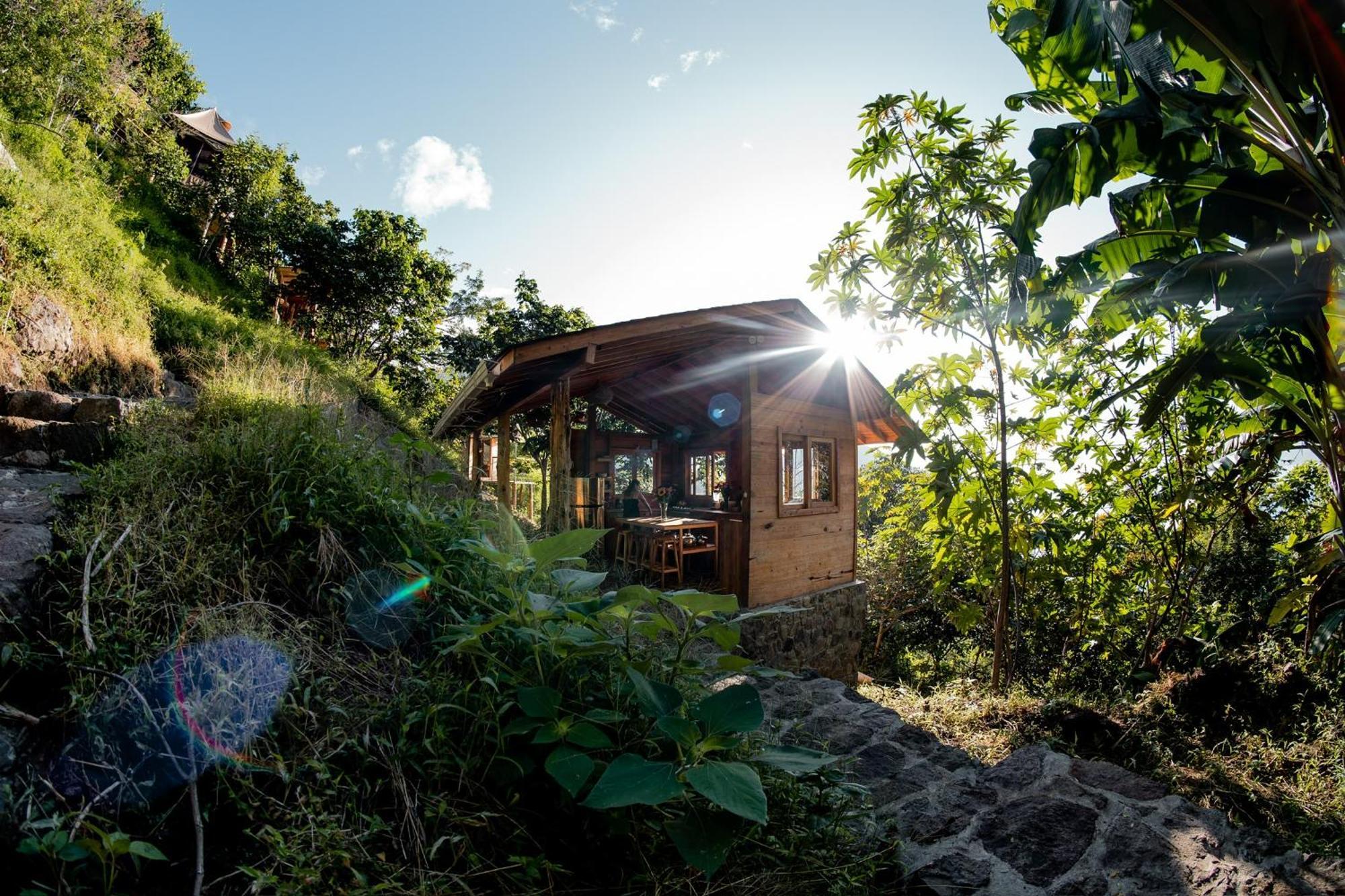 Fuego Atitlan Eco-Hotel San Marcos La Laguna Εξωτερικό φωτογραφία